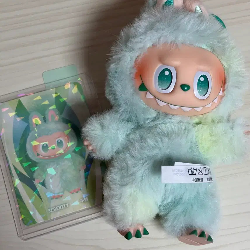 [BUNJANG] POP MART Labubu Highlight Serenity Doll Keyring / [미사용] 팝마트 라부부 하이라이트 평온 인형 키링