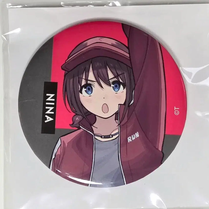 [SOLD OUT] 걸즈밴드크라이 걸밴크 쿠지 니나 트레이닝 캔뱃지