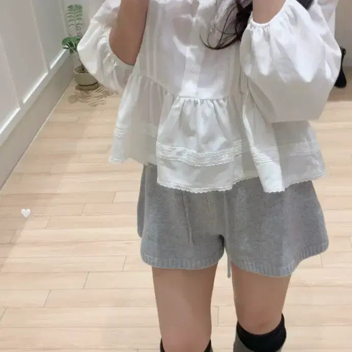 [BUNJANG] Nua Nua Flony Blouse / (새상품)누아누아 플로니 블라우스