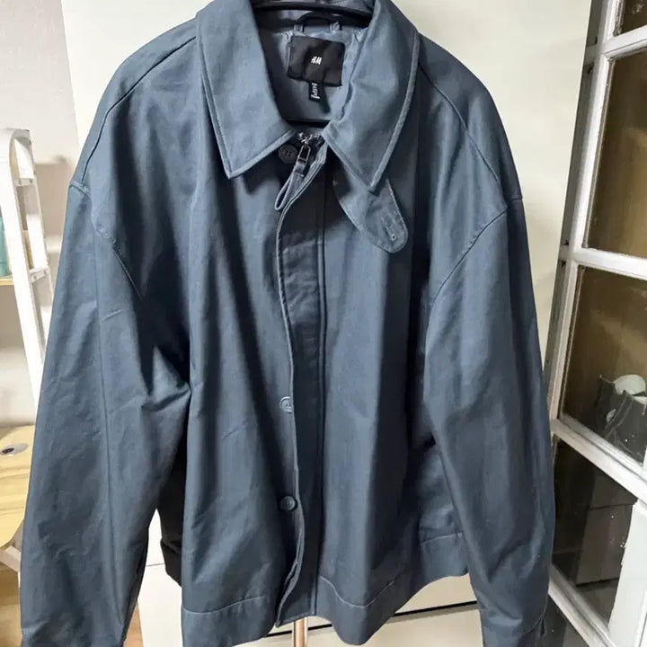 [BUNJANG] H&M Twin Jacket Loose Fit Teal L / H&M 트윈 재킷 루즈핏 청록 L