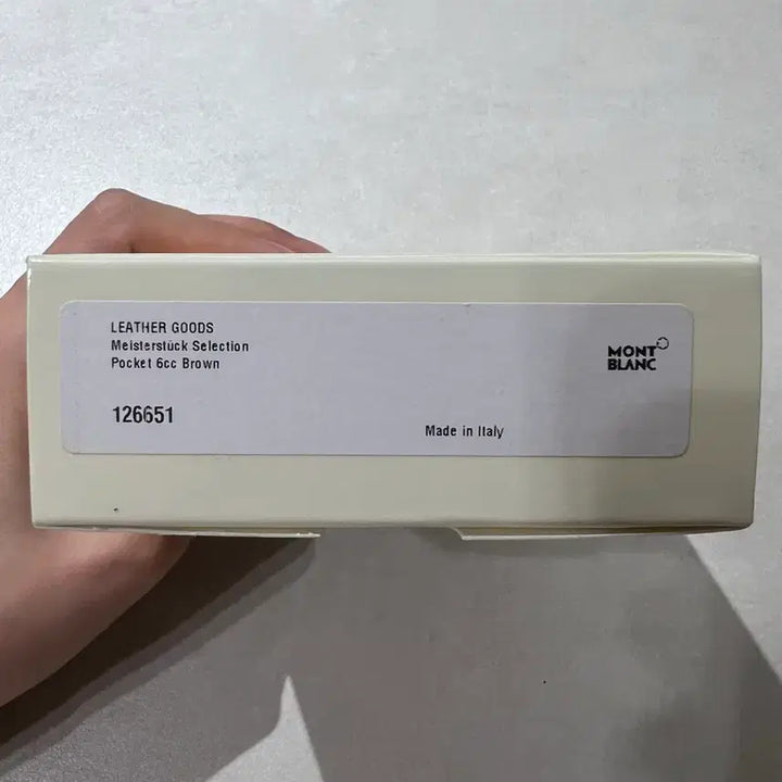 [BUNJANG] Montblanc Meisterstück 6cc Pocket Brown Cardholder / 몽블랑 마이스터스튁 6cc 포켓 브라운 (개런티카드 포함 풀박 새상품)