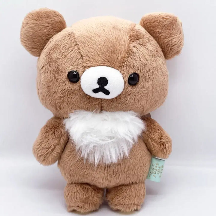 [BUNJANG] San-X Rilakkuma Chairoikoguma Poseable Figure / 산엑스 리락쿠마 차이로이코구마 옷갈아입는 포징 인형