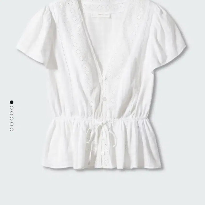 [BUNJANG] Mango White Lace Blouse XS / 망고 화이트 레이스 블라우스 xs 새상품