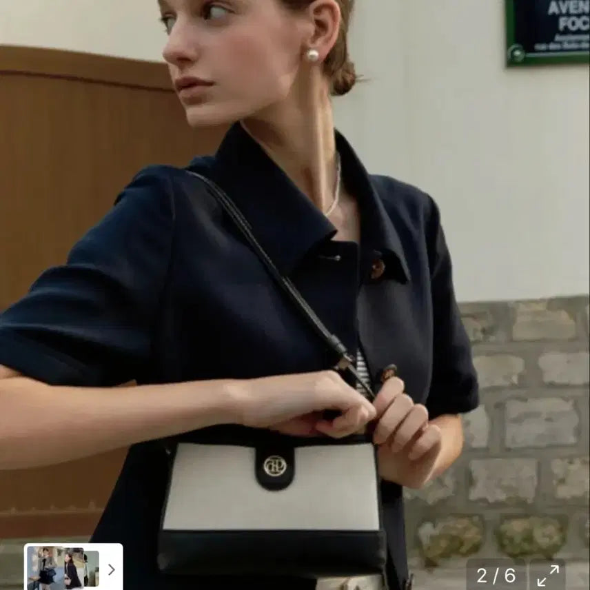 [BUNJANG] Depound Town Bag Mini Cross Bag / 드파운드 타운백 미니크로스백