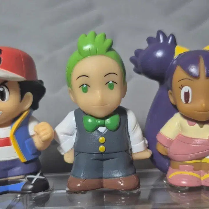 [BUNJANG] Pokemon Finger Figures - Ash, Iris &amp; Cilan / 포켓몬 손가락피규어 지우&amp;아이리스&amp;덴트