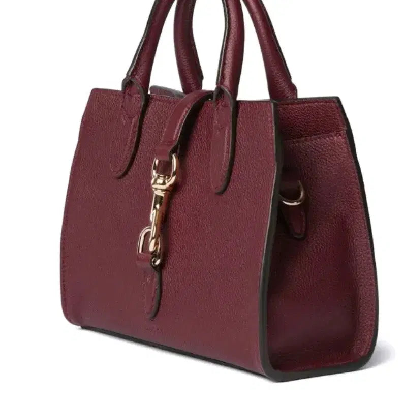 [BUNJANG] Gucci Small Tote Bag / 구찌 스몰 토트백 후크 클로저 버건디