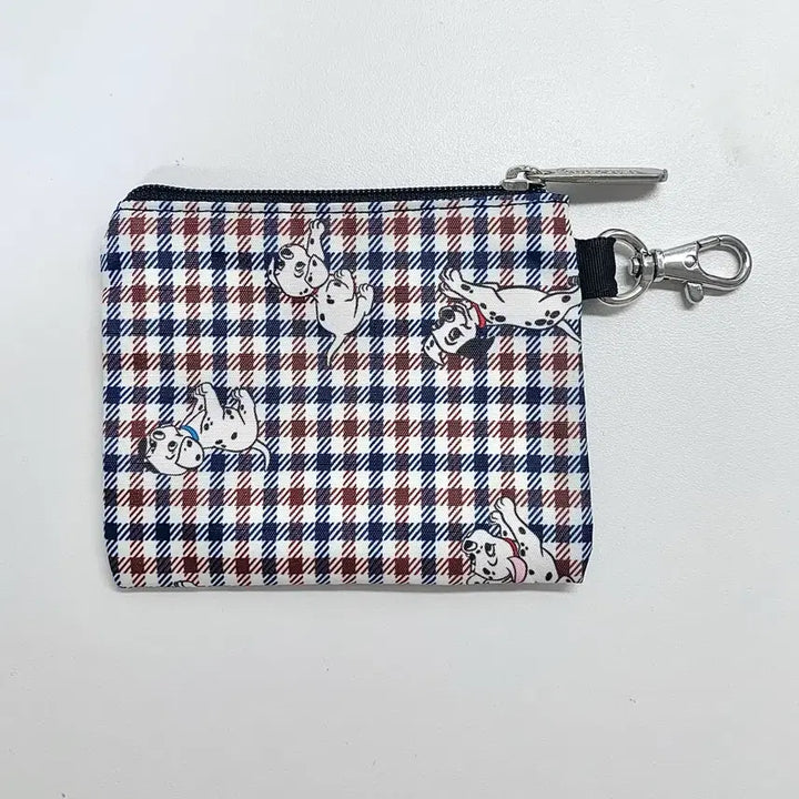 [BUNJANG] Lesportsac x Disney Dalmatian Card Pouch / [특가]레스포삭x디즈니 달마시안 강아지 지퍼 동전지갑 카드 파우치