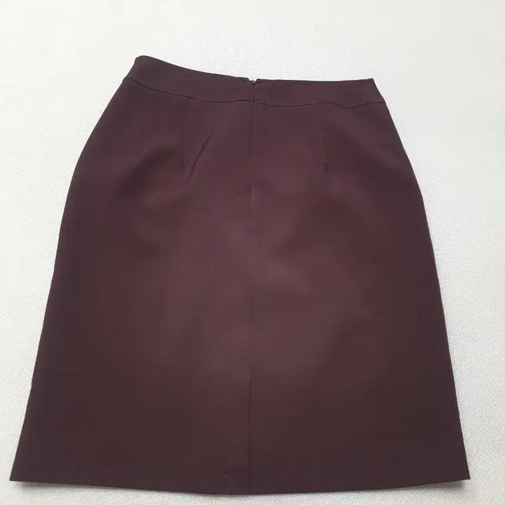 [BUNJANG] Clovis Burgundy Button Skirt (Waist 28) / 클로비스 버건디 버튼 스커트 허리28