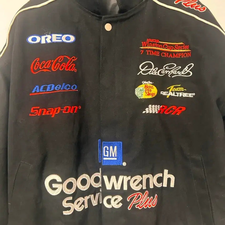[BUNJANG] Goodwrench Racing Jacket Black / Goodwrench 레이싱 자켓 블랙