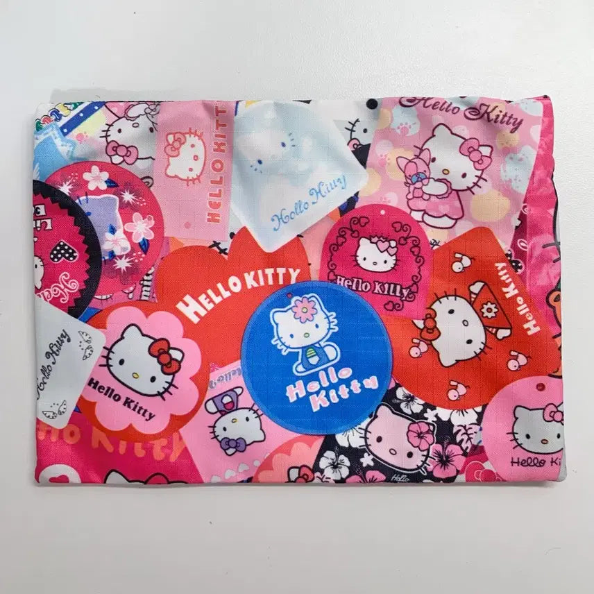 [BUNJANG] LeSportsac Hello Kitty Flat Zip Pouch Clutch Bag (New) / [특가]레스포삭 x 헬로키티kt 납작 지퍼 파우치 클러치백(새상품)
