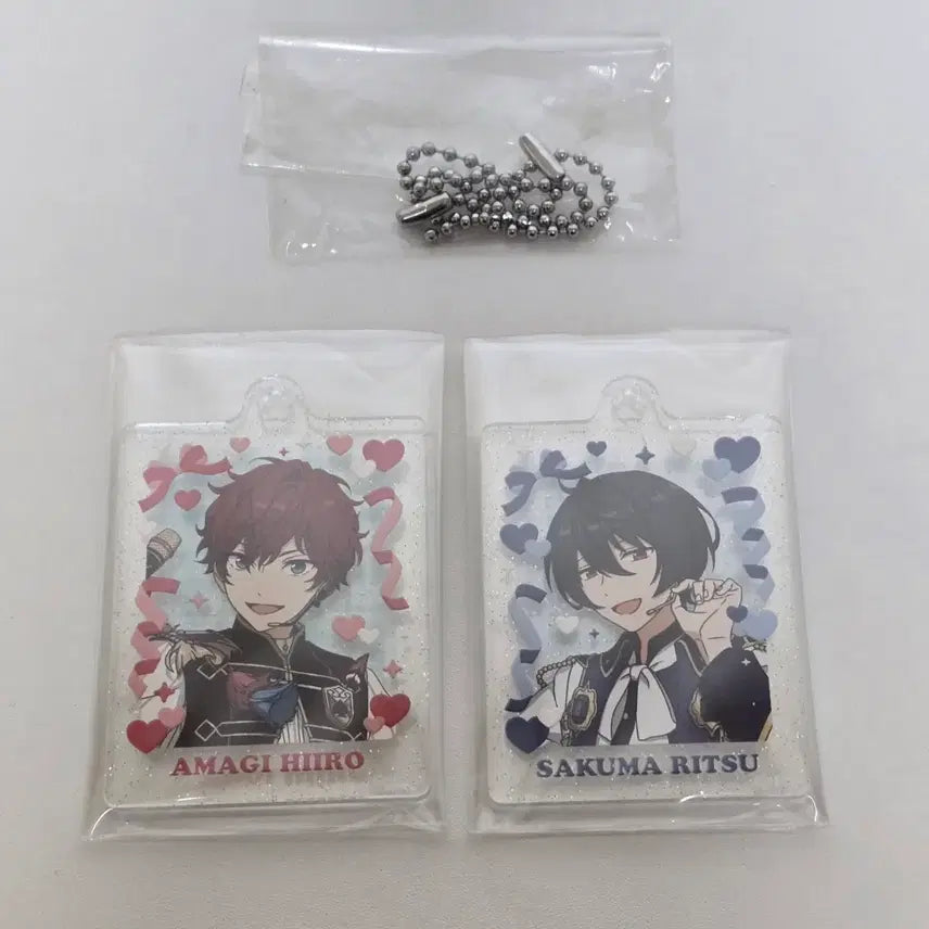 [BUNJANG] Ensemble Stars! Hiirro, Ritsu, Fukuran Akrilik Keyring / 앙스타 히이로 리츠 푸쿠라메 아크릴 키링