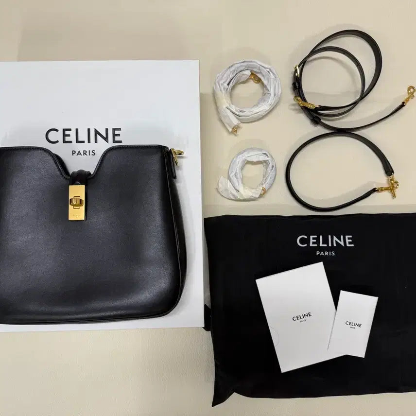 [BUNJANG] Celine Small 16 Soft Bag Black / 셀린느 스몰 까미유 16 소프트 백 블랙(새상품급)