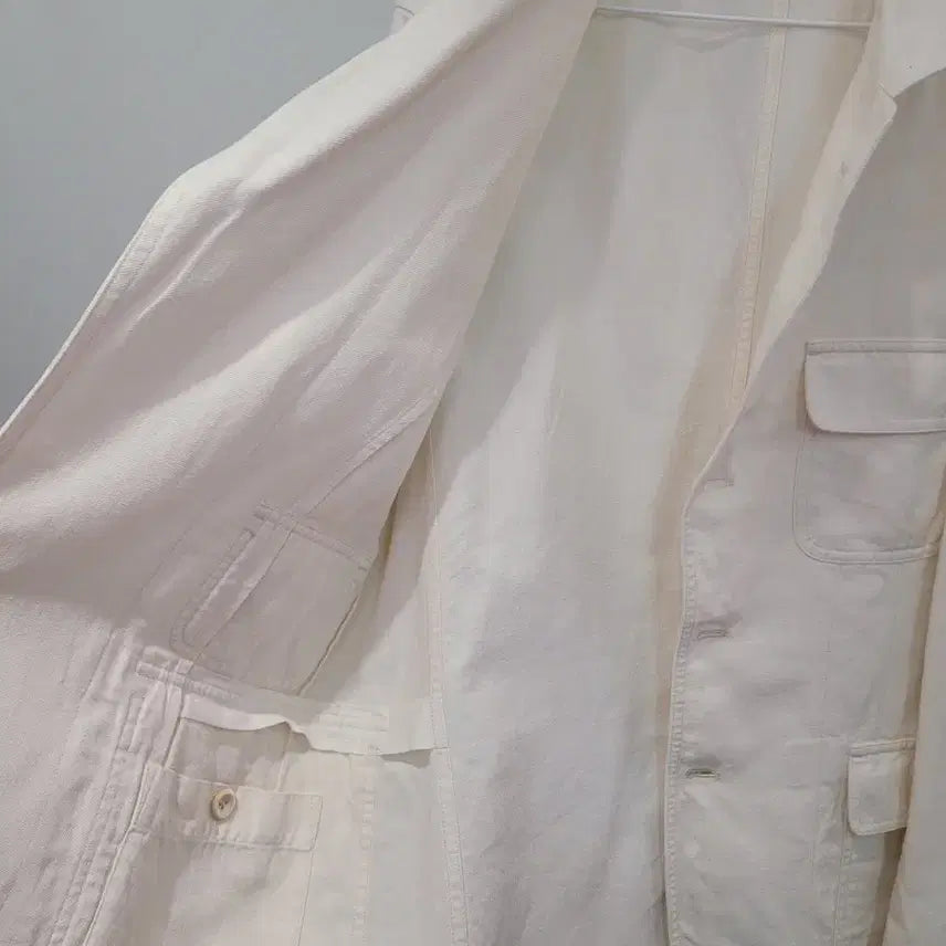 [BUNJANG] Drake's Game Blazer Ecru 42 Size / 드레익스 게임 블레이저 에크루 42사이즈