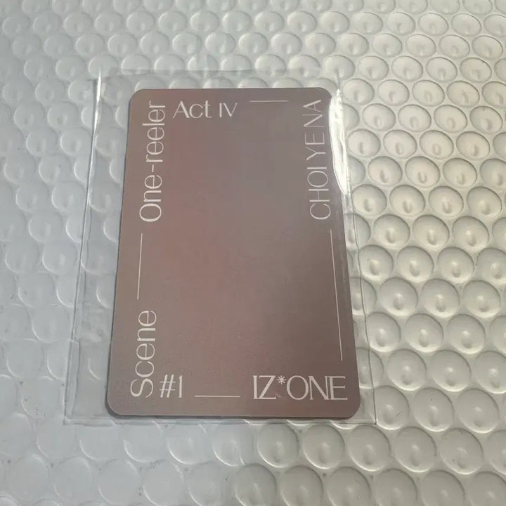 [BUNJANG] IZ*ONE Yena Photocard / 최예나 아이즈원 포카 1장