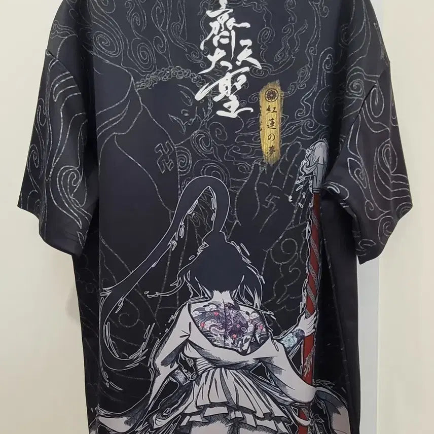 [BUNJANG] Geisha Warrior Oversized T-shirt (L Size) / JPN 게이샤 워리어 오버핏 티셔츠 L사이즈 미착용