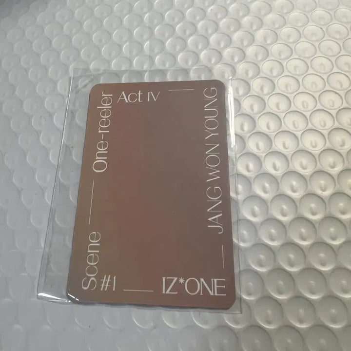 [BUNJANG] IZ*ONE Jang Won Young Photocard / 장원영 아이브 아이즈원 포카 1장