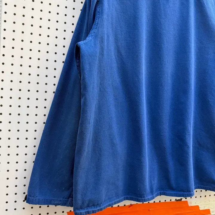 [BUNJANG] Washed Blue Vintage French Work Jacket / WASHED BLUE OLD VINTAGE 빈티지 프렌치워크자켓