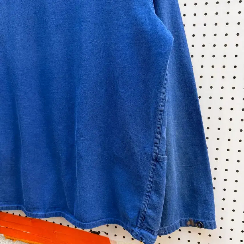 [BUNJANG] Washed Blue Vintage French Work Jacket / WASHED BLUE OLD VINTAGE 빈티지 프렌치워크자켓