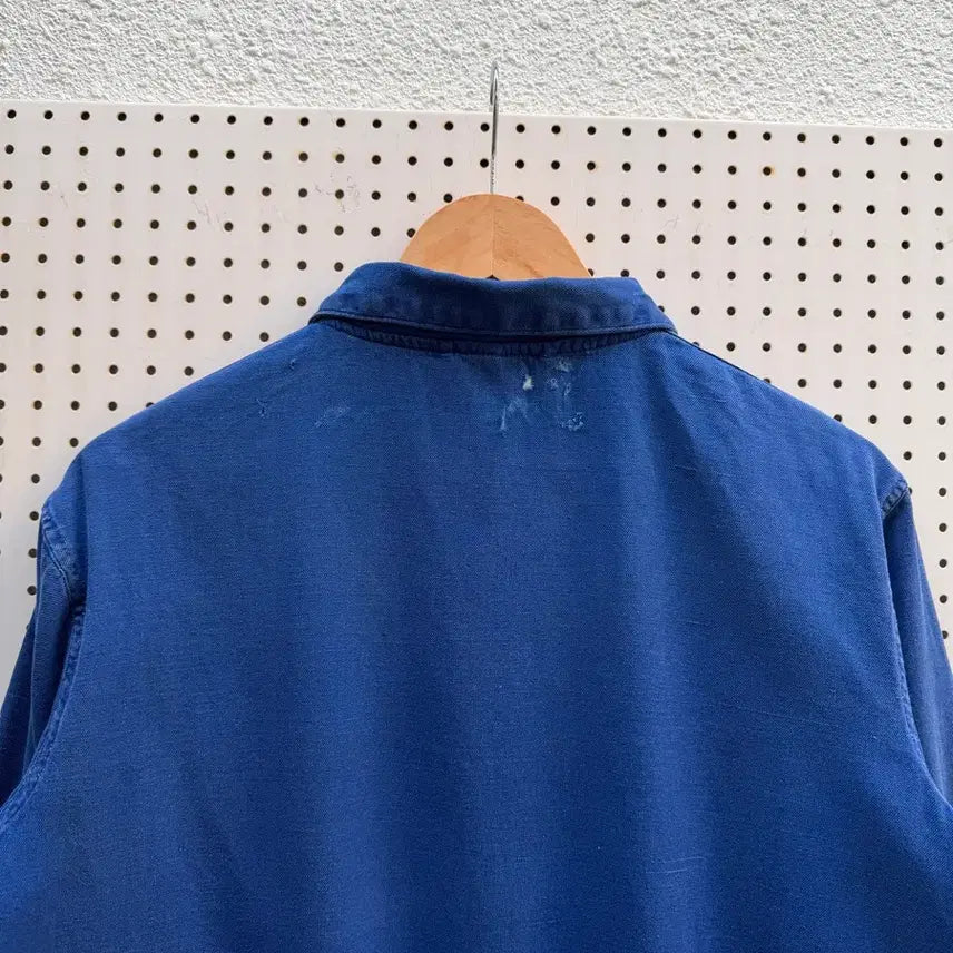 [BUNJANG] Washed Blue Vintage French Work Jacket / WASHED BLUE OLD VINTAGE 빈티지 프렌치워크자켓