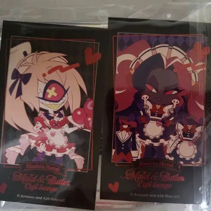 [BUNJANG] Hazbin Hotel Cherry Bomb Animate Collaboration Gold Foil Card / 해즈빈호텔 벨벳 체리밤 애니메이트 콜라보 금박카드 판매합니다