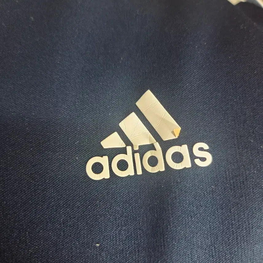 [BUNJANG] Adidas Navy Zip-up / 아디다스 삼선 네이비 집업 95 스티커하자