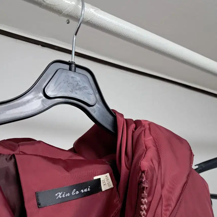 [BUNJANG] Quilted Long Vest / 버건디 퀼팅 롱 조끼 패딩 77사이즈