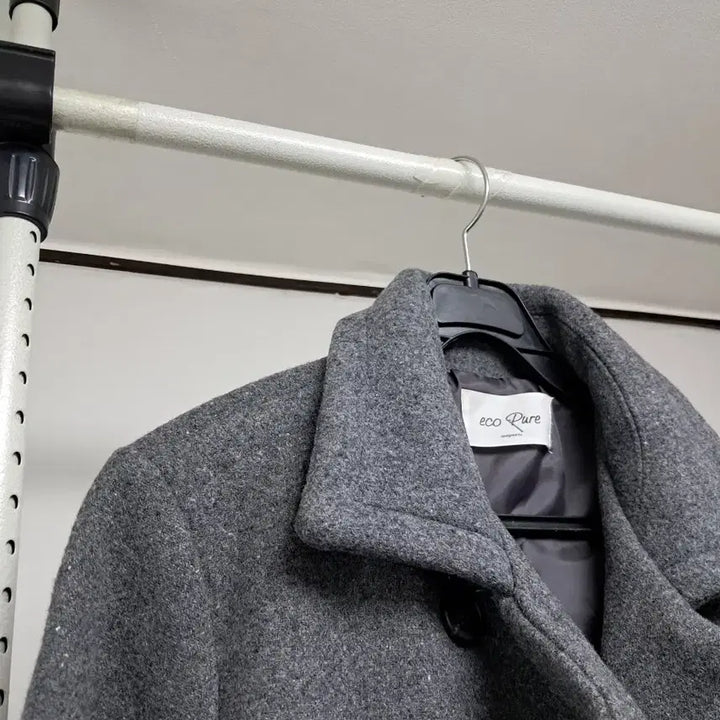 [BUNJANG] Eco Pure Gray Double Coat / Eco Pure 회색 더블 코트