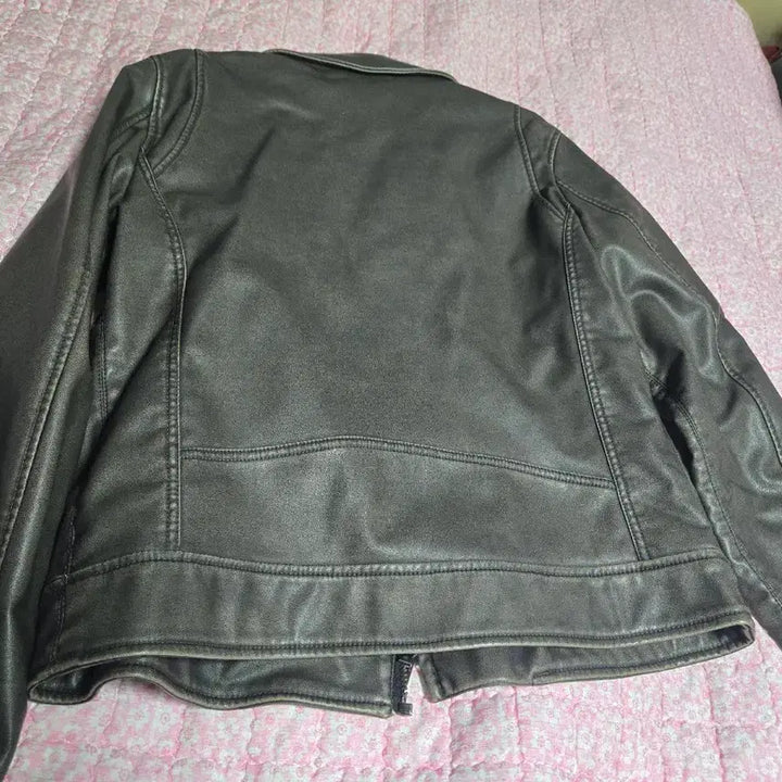 [SOLD OUT] 자라 브라운 레더 라이더 자켓 105