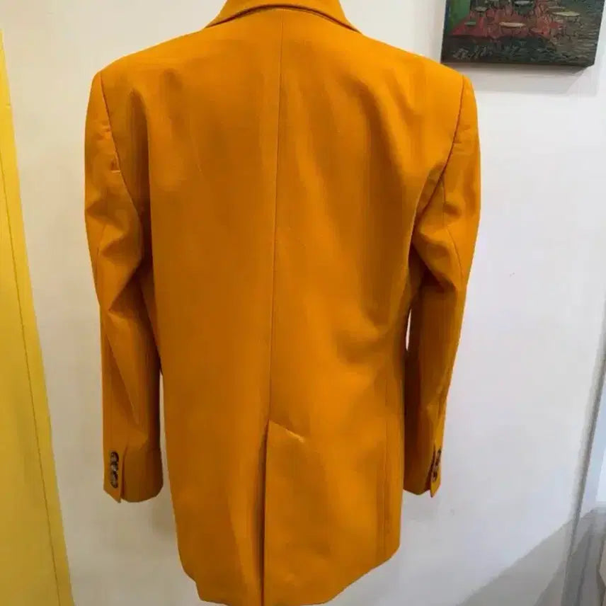 [BUNJANG] ZARA Mustard Single Blazer / 자라 ZARA 머스타드 싱글 블레이저 L /세미오버핏 /봄가을 자켓