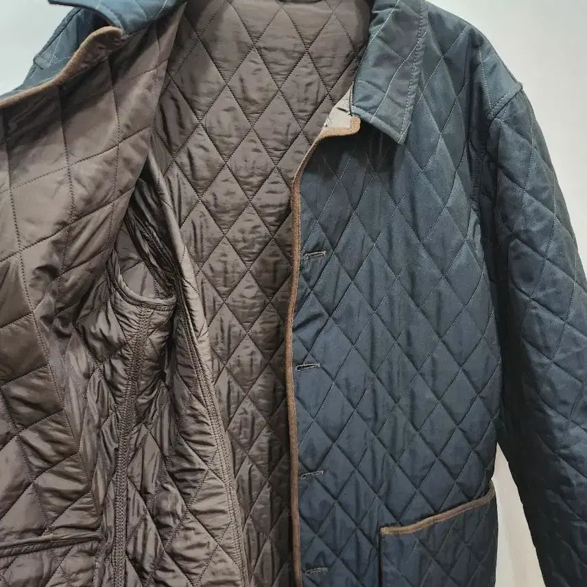 [BUNJANG] Lardini Diamond Quilted Men's Jacket / (정품)라르디니 다이아 퀼팅 남성 자켓