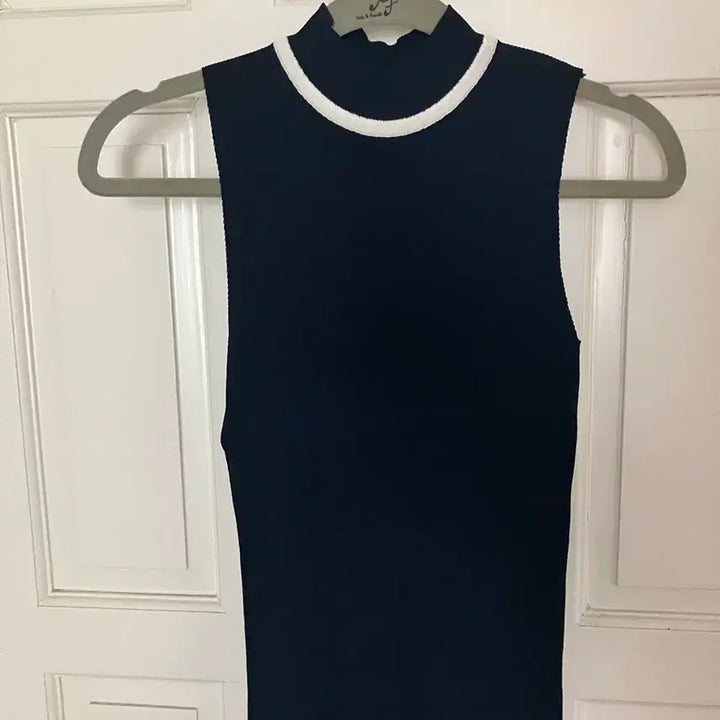 [BUNJANG] Knit Sleeveless Top S Size / 니트나시(새상품) S사이즈