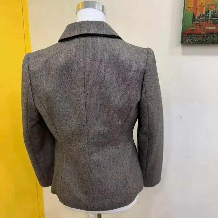 [BUNJANG] Olivia Lauren Premium Wool Herringbone Jacket / 올리비아로렌 프리미엄 울 헤링본 자켓 95 / 클래식 출근룩