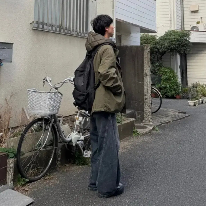 [BUNJANG] Koen Vintage Short Field Jacket / (하나비 마켓) 코엔빈티지야상 free사이즈