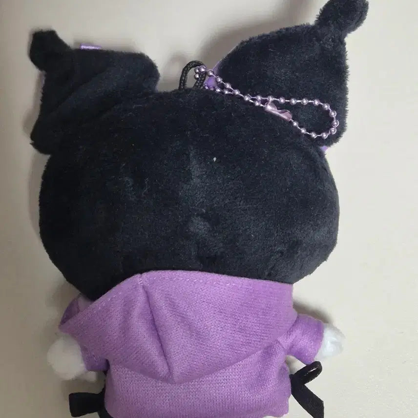 [BUNJANG] Sanrio Kuromi Halloween 2024 Plush Keyring / 산리오 할로윈 2024 해피쿠지 쿠로미 인형 키링