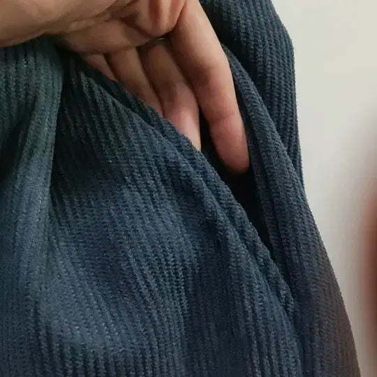 [BUNJANG] Corduroy Wide Pants 3XL - New / 최종가격내림)코듀로이 진그레이 기모털 밴딩 와이드 팬츠3xl새제품