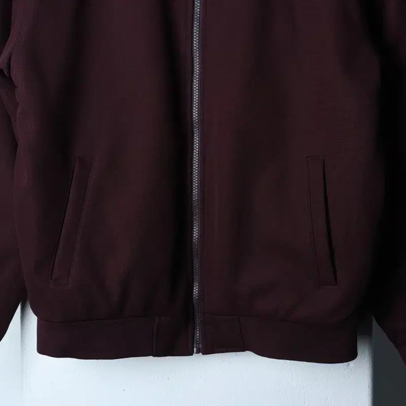 [BUNJANG] Zara Windbreaker Bomber Jacket / (L-XL) 자라 집업 바람막이 점퍼자켓 봄버 버건디 골지-1737E