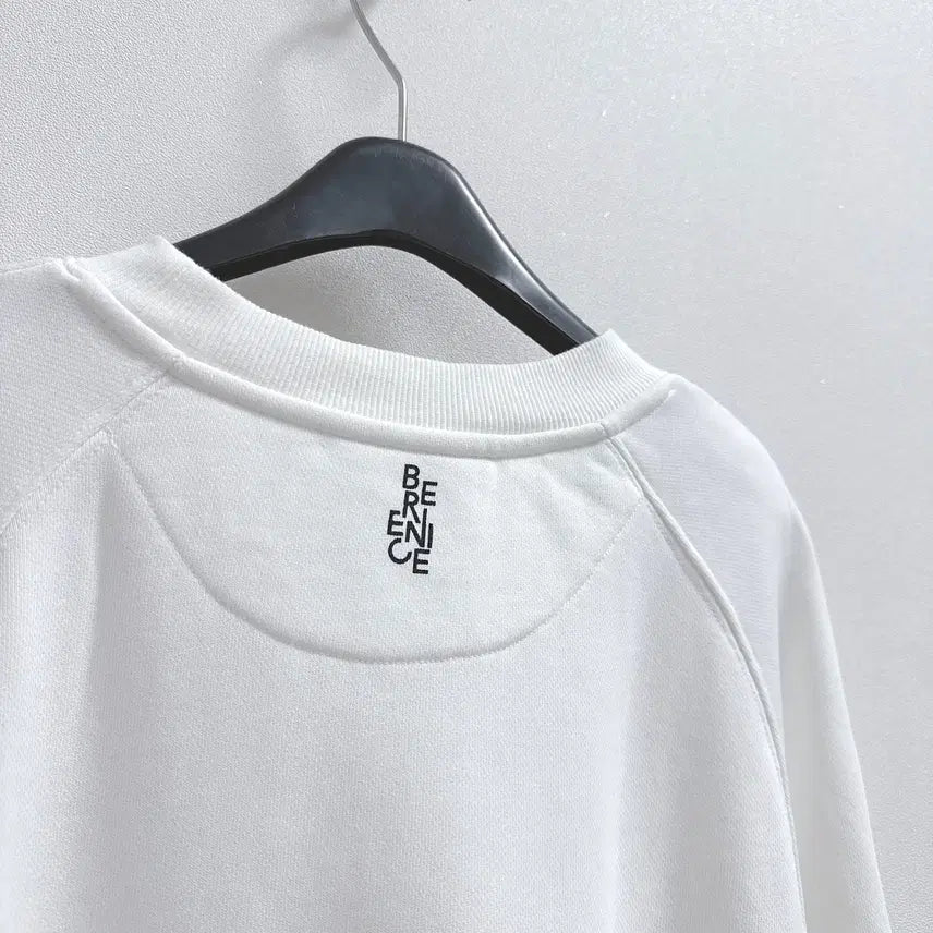 [BUNJANG] Bernice White Cotton Sweatshirt / 베르니스 화이트 코튼 스웻셔츠