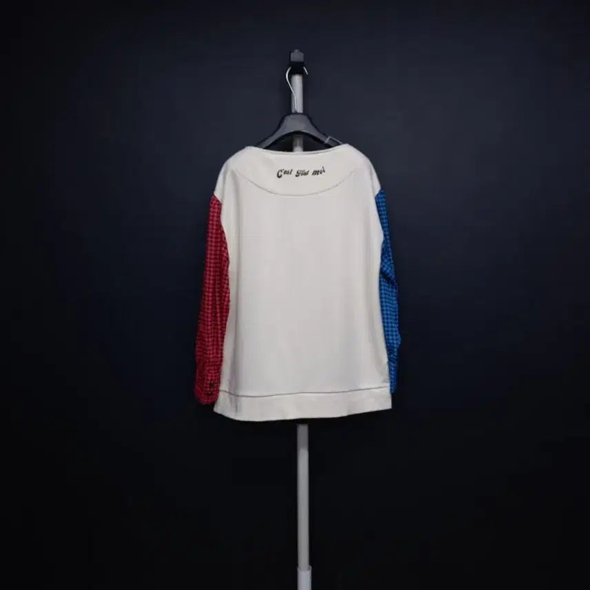 [BUNJANG] Lucky Chouette Spring/Autumn Cotton Sweatshirt with Chiffon Sleeves / 럭키슈에뜨 춘추 맨투맨 55