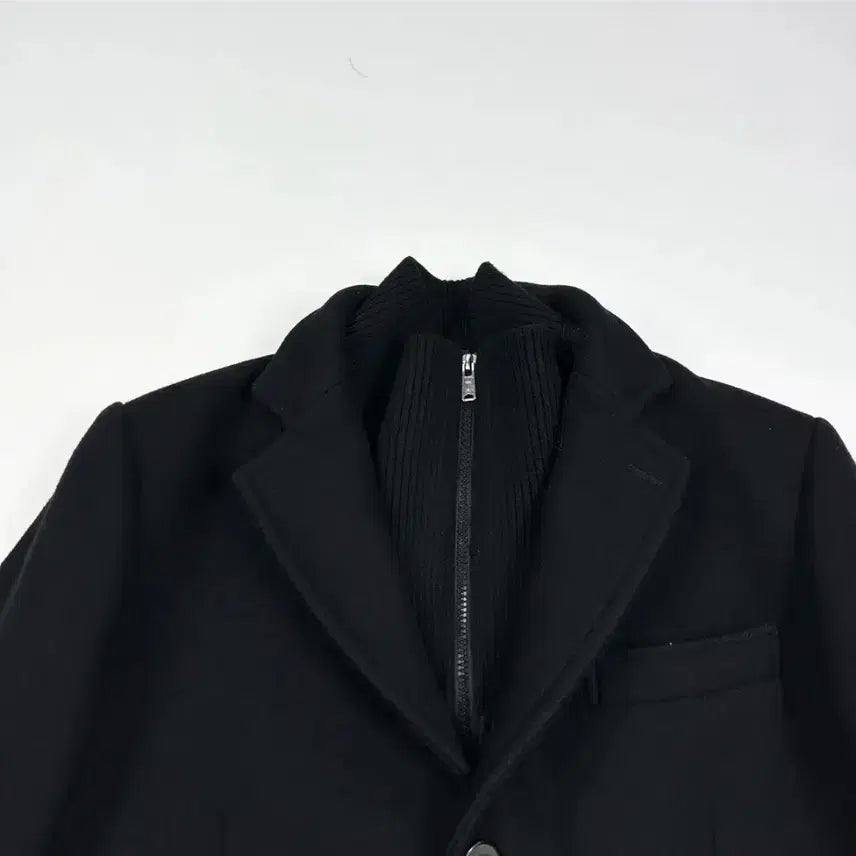 [SOLD OUT] 테이트 내피탈착 남자 롱코트 105 블랙