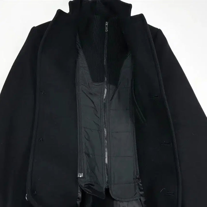 [SOLD OUT] 테이트 내피탈착 남자 롱코트 105 블랙