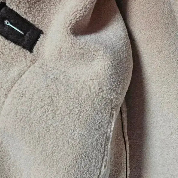 [BUNJANG] Brown Reversible Mustang Jacket / (새상품) 브라운 무스탕 리버시블 F