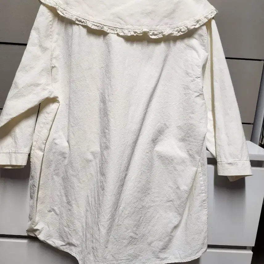 [BUNJANG] Round Collar Pink Blouse / 라운드 칼라 핑크 블라우스 7부