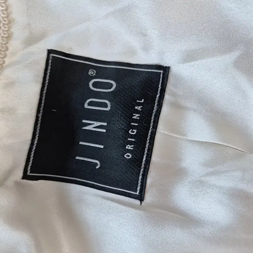 [BUNJANG] Mink Coat Pearl Beige / 진도 반팔 밍크 코트 펄베이지