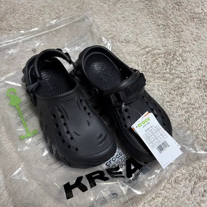 [BUNJANG] Crocs Echo Clog Black / [260] 크록스 에코 클로그 블랙