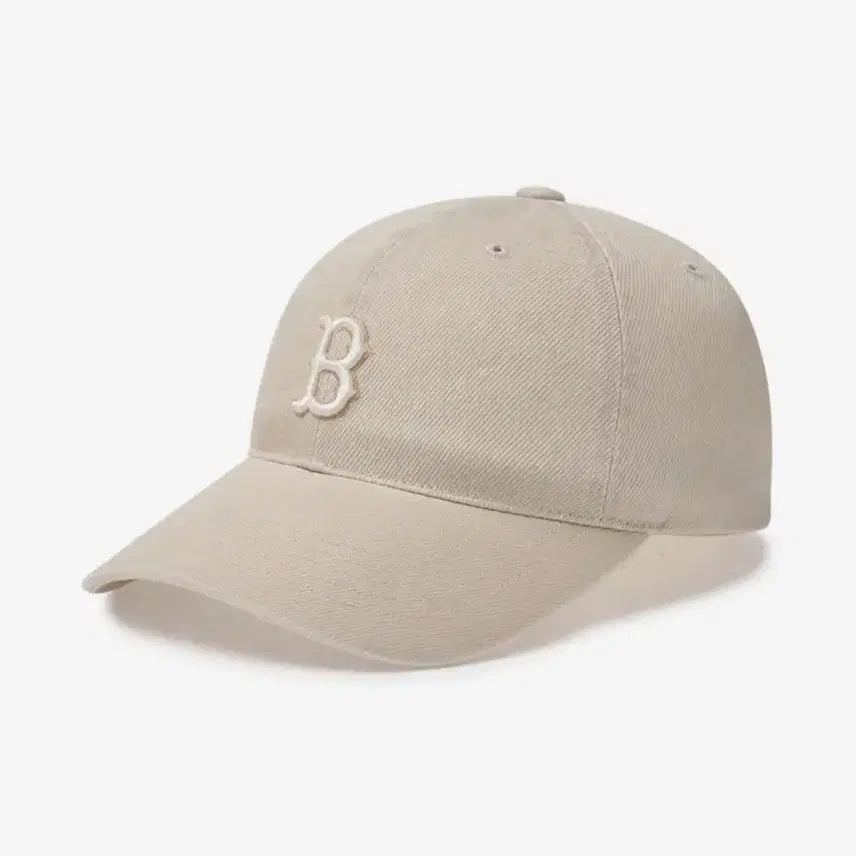 [BUNJANG] MLB BOS Basic Washed Unstructured Ball Cap (Sand) / mlb 베이직 워싱 언스트럭쳐 볼캡 BOS (Sand)