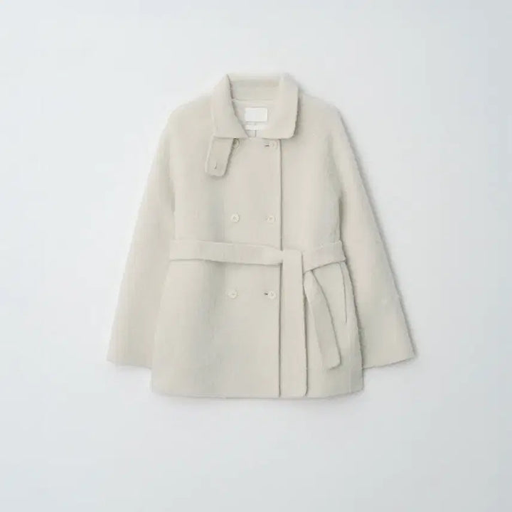 [BUNJANG] Leeds Ash Alpaca Half Coat / Leeds 리즈 더위시 Ash alpaca half coat