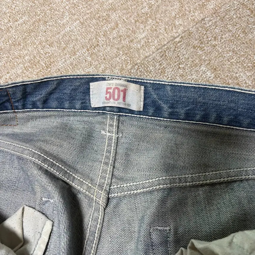 [BUNJANG] Levi's 501 32x32 Jeans / 리바이스501 데미지 32x32