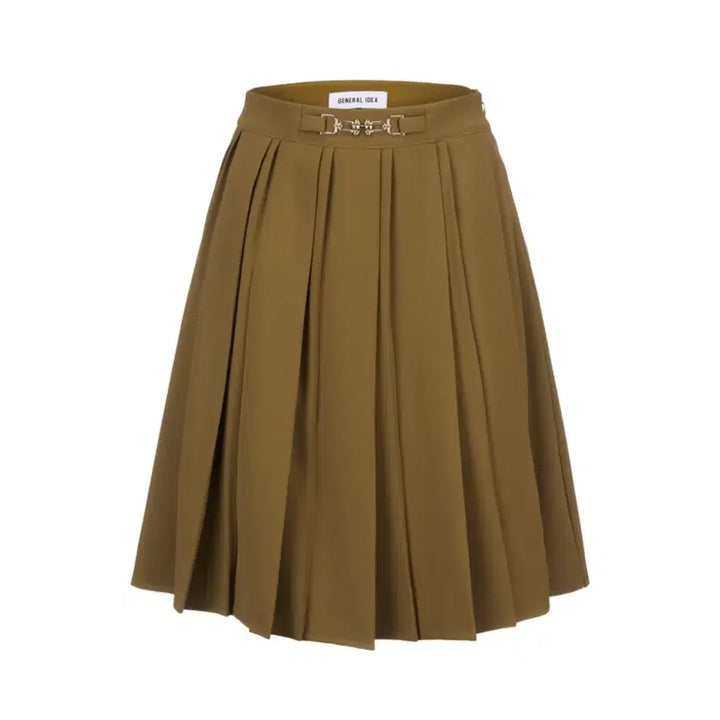 [BUNJANG] General Idea Double Pleated Skirt (M, Sealed) / 제너럴 아이디어 더블 플리츠 스커트 (m, 택달린 새 상품)
