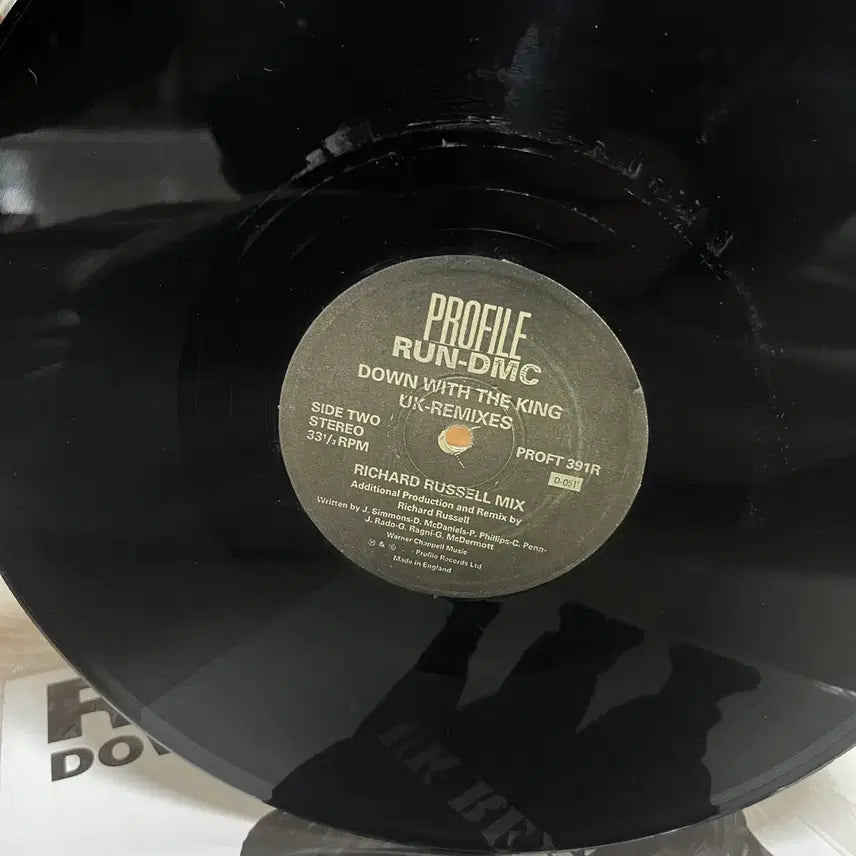 [BUNJANG] Run DMC Down with the King Remix Single LP / (LP) Run DMC - Down with the King 리믹스 싱글