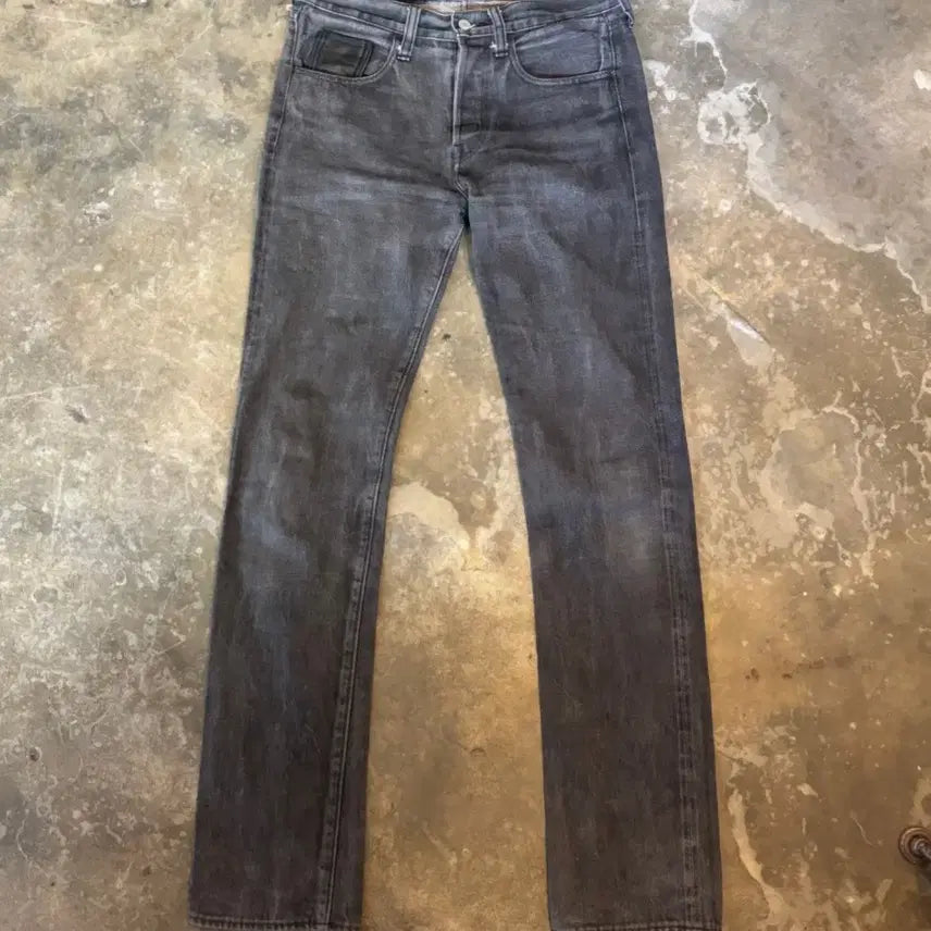 [BUNJANG] Indian Motorcycle Salvage Denim Pants (Vintage) / 인디언 모터사이클 셀비지 데님(빈티지)